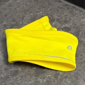 Lululemon Athletica Vibrant Yellow Hairband